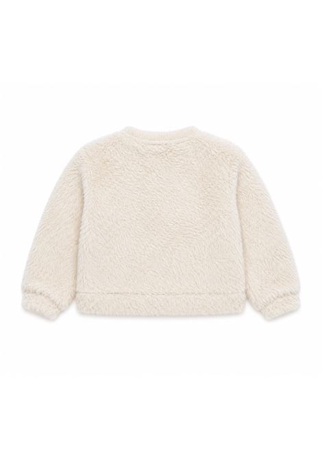 Cardigan con scollo tondo U+E' BY MISS GRANT | UE2360LATTE